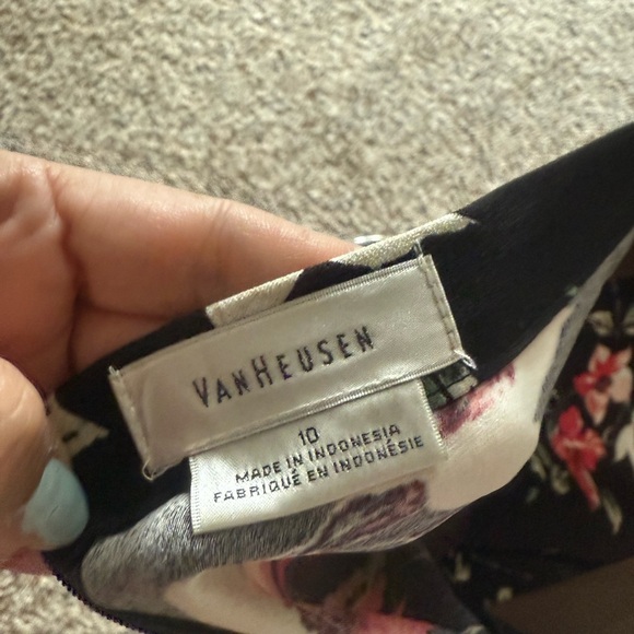 Van Heusen Black Floral Maxi Skirt - Picture 4 of 6